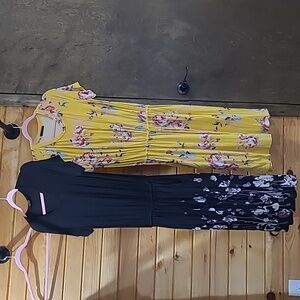 Lot Of 2 Floral Dresses